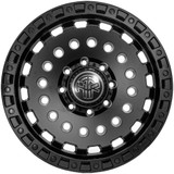 Thret Off-Road 702 Firewall 18x9 8x6.5" +0mm Satin Black Wheel Rim 18" Inch 702G-1890V0