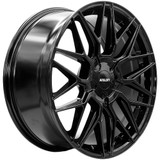 Kalon 203 Blitz 16x7 5x100/5x4.5" +42mm Gloss Black Wheel Rim 16" Inch 203A-1670AF42