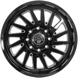 Thret Off-Road 902 Omega 22x10 8x180 -21mm Black/Milled Wheel Rim 22" Inch 902AD-2210X-21
