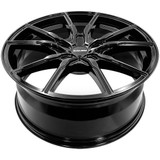 Kalon 202 Pyro 20x8.5 5x110/5x4.5" +38mm Gloss Black Wheel Rim 20" Inch 202A-2085DF38