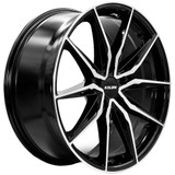 Kalon 102 Cypher 22x8.5 5x112 +35mm Black/Machined Wheel Rim 22" Inch 102AB-2285E35