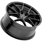 Kraze KR196 Evolve 18x8.5 5x120 +30mm Gloss Black Wheel Rim 18" Inch KR196-8812GB30