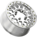 Vision UTV 346BL Storm Beadlock 15x10 4x156 +0mm Polished Wheel Rim 15" Inch 346BL151156P55