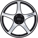 Petrol PE003 P2E 20x8.5 5x110/5x115 +40mm Black/Machined Wheel Rim 20" Inch PE003DB20852140