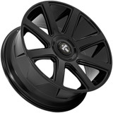 Dub DC273 Pull 24x9 5x115/5x120 +38mm Gloss Black Wheel Rim 24" Inch DC273BX24902038