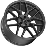 RTR Tech 7 20x9.5 5x4.5" +33mm Gunmetal Wheel Rim 20" Inch 852SC-2096533