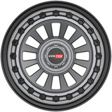 Vortek VRD-702 17x9 6x135/6x5.5" +12mm Gunmetal Wheel Rim 17" Inch 7021795712MGMBL