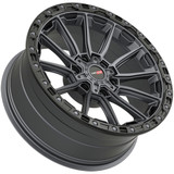 Vortek VRT-601 17x9 6x135/6x5.5" -12mm Gunmetal Wheel Rim 17" Inch 60117957-12MTBR