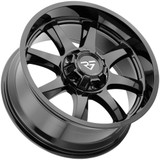 Rock Forged FF77 20x10 5x5"/5x5.5" -19mm Gloss Black Wheel Rim 20" Inch FF77-201052739-19GB