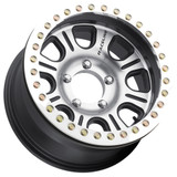 Raceline RT232 Monster Beadlock 17x8.5 8x6.5" +0mm Machined Wheel Rim 17" Inch RT232-78580-00
