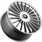 Touren TR10 22x9 5x115/5x5.5" +20mm Silver Wheel Rim 22" Inch 3610-22988S20