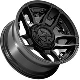 XD Series XD871 Slash 20x10 8x180 -18mm Matte Black Wheel Rim 20" Inch XD871MX20108818N