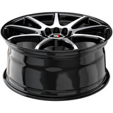 Spec-1 SP-67 17x7 4x100/4x4.5" +42mm Black/Machined Wheel Rim 17" Inch SP-67177942BM