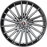 Spec-1 SP-68 17x7.5 5x100/5x4.5" +42mm Black/Machined Wheel Rim 17" Inch SP-6817752342BM