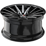 Spec-1 SP-69 18x8 4x100/4x4.5" +38mm Black/Milled Wheel Rim 18" Inch SP-69188938GBM