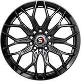 Spec-1 SP-57 17x7.5 5x100/5x4.5" +42mm Gloss Black Wheel Rim 17" Inch SP-5717752342GB