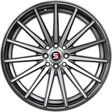 Spec-1 SP-69 17x7.5 5x112/5x4.5" +42mm Black/Machined Wheel Rim 17" Inch SP-6917753642BMU