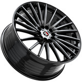 Spec-1 SP-68 17x7.5 5x105/5x4.5" +42mm Gloss Black Wheel Rim 17" Inch SP-6817752842GB