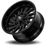 HardRock H708 Overdrive 22x10 8x170 -25mm Gloss Black Wheel Rim 22" Inch H708-221070125GB