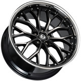 Curva Flow Forged CFF76 20x8.5 5x4.5" +35mm Black/Tint/SSL Wheel Rim 20" Inch CFF76-20851143573TBCL