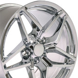 OE Wheels CV31 17x11 5x4.75" +50mm Chrome Wheel Rim 17" Inch CV31-17110-5475-50C