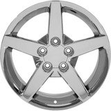 OE Wheels CV06A 18x9.5 5x4.75" +58mm Chrome Wheel Rim 18" Inch CV06A-18095-5475-58C