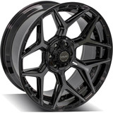 4Play Gen3 4P06 20x10 5x5"/5x5.5" -18mm Black/Tint Wheel Rim 20" Inch 4P06-20100-5D55-18BBT