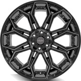 4Play Gen3 4P83 22x9 6x135/6x5.5" +12mm Black/Tint Wheel Rim 22" Inch 4P83-22090-6D55-12BBT