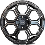 4Play Sport Series 2.0 4PS26 20x9 5x5"/5x5.5" -6mm Black/Tint Wheel Rim 20" Inch 4PS26-20090-5D55-6BBT