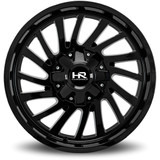 HardRock H708 Overdrive 20x10 5x5"/5x5.5" -19mm Gloss Black Wheel Rim 20" Inch H708-201052119GB