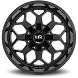 HardRock H712 Indestructible 20x12 5x5.5"/5x150 Gloss Black Wheel Rim 20" Inch H712-201297151GB