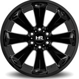 HardRock H506 Xplosive Xposed 20x10 5x150 -19mm Black/Milled Wheel Rim 20" Inch H506-201050119BM