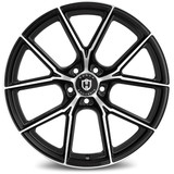 Curva Flow Forged CFF70 20x10 5x4.5" +40mm Black/Machined Wheel Rim 20" Inch CFF70-20101144073BMF