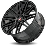 Curva C48 22x10.5 5x130 +45mm Gloss Black Wheel Rim 22" Inch C48-221051304571BLK