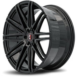 Curva C48 22x9 5x112 +35mm Gloss Black Wheel Rim 22" Inch C48-22901123573BLK