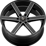 Ravetti M3 26x10 6x135 +25mm Black/Milled Wheel Rim 26" Inch RAV-M3-26172BMW