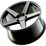 Ravetti M13 20x8.5 5x4.5" +38mm Gloss Black Wheel Rim 20" Inch RAV-M13-2865B