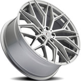 Defy D07 20x8.5 5x120 +32mm Silver Wheel Rim 20" Inch D07285547+32SM