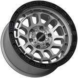 Assault Offroad AS4 17x8.5 6x5.5" +0mm Titanium Wheel Rim 17" Inch AS4785655+00G