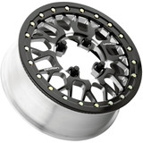 Vision UTV Storm Forged Beadlock 15x7 4x136 Black/Milled Wheel Rim 15" Inch 346BL157136BMS54