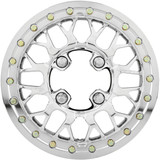 Vision UTV Storm Forged Beadlock 15x7 4x136 +38mm Polished Wheel Rim 15" Inch 346BL157136P54M8