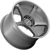 Motegi MR159 Battle V 18x9.5 5x100 +38mm Gunmetal Wheel Rim 18" Inch MR159AD18955M38