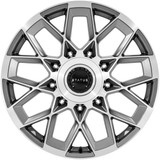 Status ST005 Matrix 24x10 5x120/5x130 +35mm Gunmetal Wheel Rim 24" Inch ST005AD24105J35