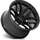 Fuel FC854 Flux 6 20x10 6x5.5" -18mm Gloss Black Wheel Rim 20" Inch FC854BX20106818N