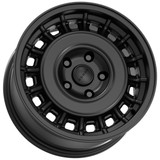 Nomad N502SB Arvo 17x8.5 6x5.5" -25mm Satin Black Wheel Rim 17" Inch N502SB-78560-25