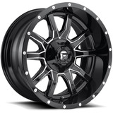 Fuel D627 Vandal 20x9 6x135/6x5.5" +1mm Black/Milled Wheel Rim 20" Inch D62720909850