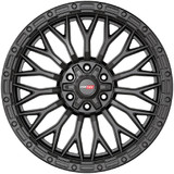 Vortek VRT-607 20x9 5x5"/5x5.5" +12mm Matte Black Wheel Rim 20" Inch 6072094312MB
