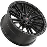 Vortek VRT-604 17x9 6x135/6x5.5" +0mm Satin Black Wheel Rim 17" Inch 604179570SB