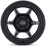 Black Rhino Shogun 17x8.5 6x5.5" -10mm Matte Black Wheel Rim 17" Inch BR011MX17856810N