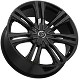 VCT V73 Gravano 20x9 5x115/5x120 +15mm Gloss Black Wheel Rim 20" Inch V73-209105115120+15GB